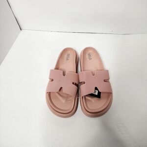 MIA Bertini Womens Sandals/Slides, Blush Color, Size 8 BRAND NEW